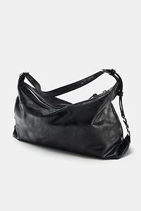 METAL BUCKLE SHOULDER BAG