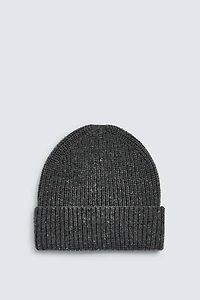 TEXTURED KNIT BEANIE