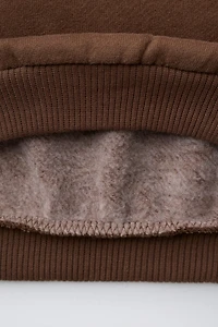 EMBROIDERED BEAR SWEATSHIRT