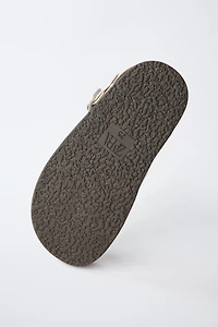 STUDDED FISHERMAN SANDALS