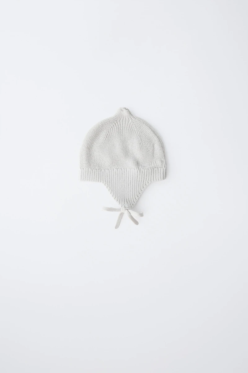 PEARL KNIT BONNET