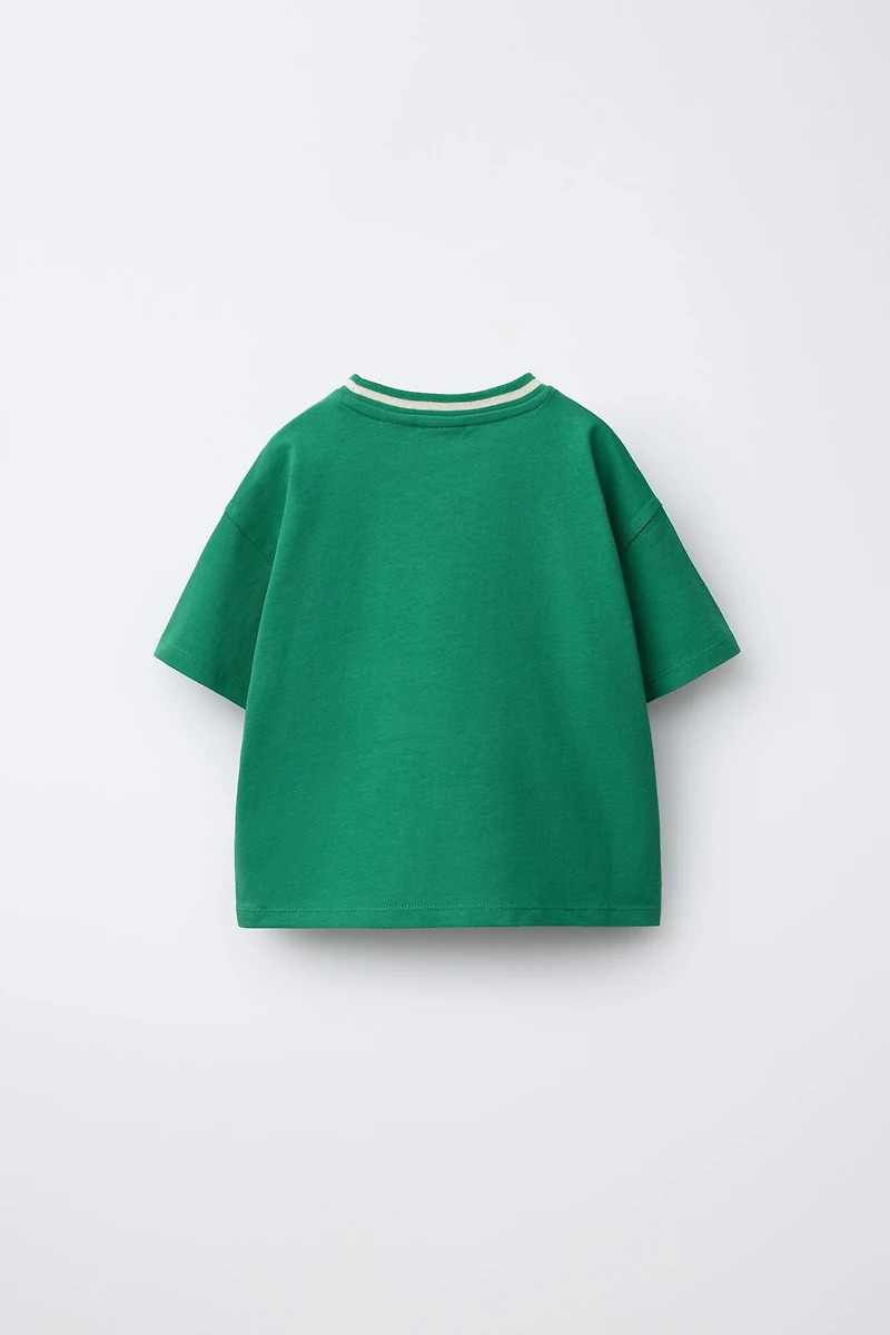 TEXT AND CLOVER T-SHIRT