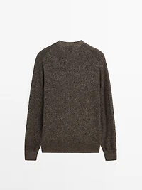 Cardigan 100 % coton mouliné