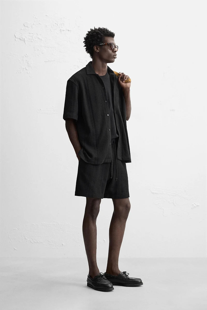 JACQUARD TEXTURED SHIRT