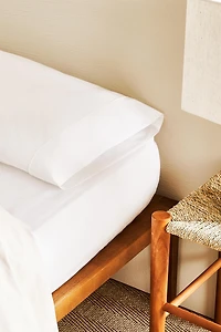 PERCALE COTTON FITTED SHEET | 15.7" THICK ( THREAD COUNT