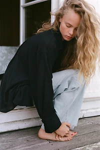 OVERSIZED GAUZE SHIRT