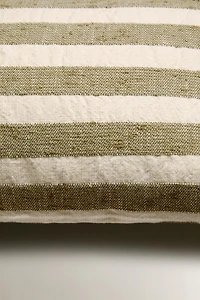 STRIPED THROW PILLOW COVER