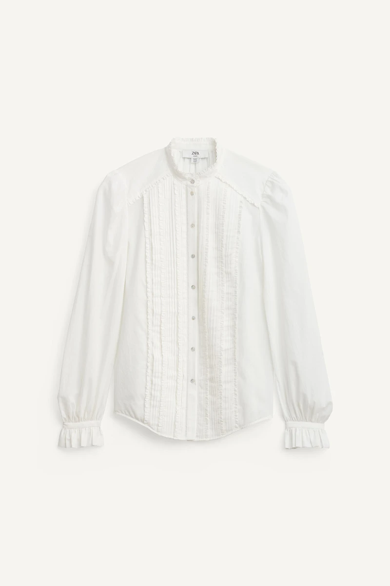 LIMITED EDITION PLEATED SHIRT