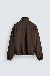 REVERSIBLE FLOWY BOMBER JACKET