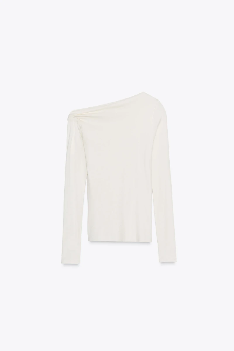 ASYMMETRIC LONG SLEEVE T-SHIRT