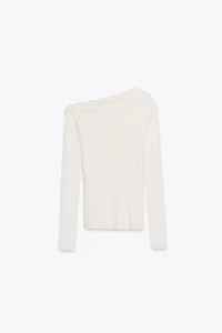 ASYMMETRIC LONG SLEEVE T-SHIRT