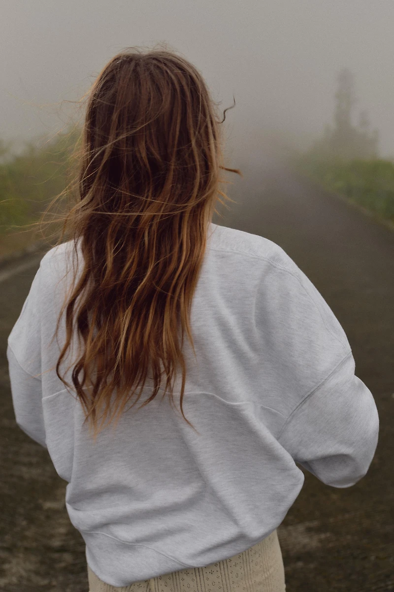 SWEAT EFFET DÉLAVÉ