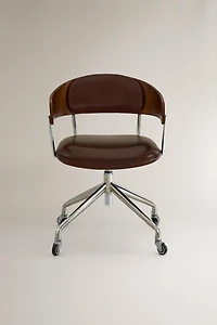 CHAISE DE BUREAU À ROULETTES