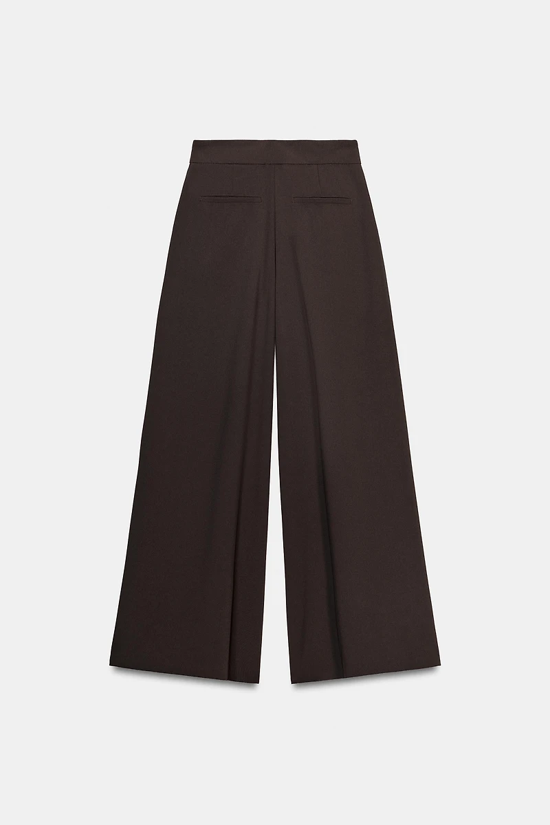GOLD BUTTON PALAZZO PANTS