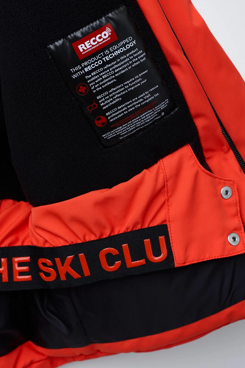 RECCO® SYSTEM WATERPROOF AND WINDPROOF JACKET SKI COLLECTION