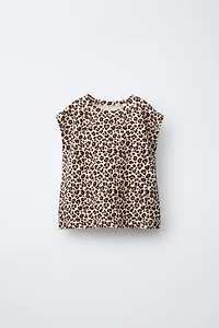 T-SHIRT ANIMAL PRINT
