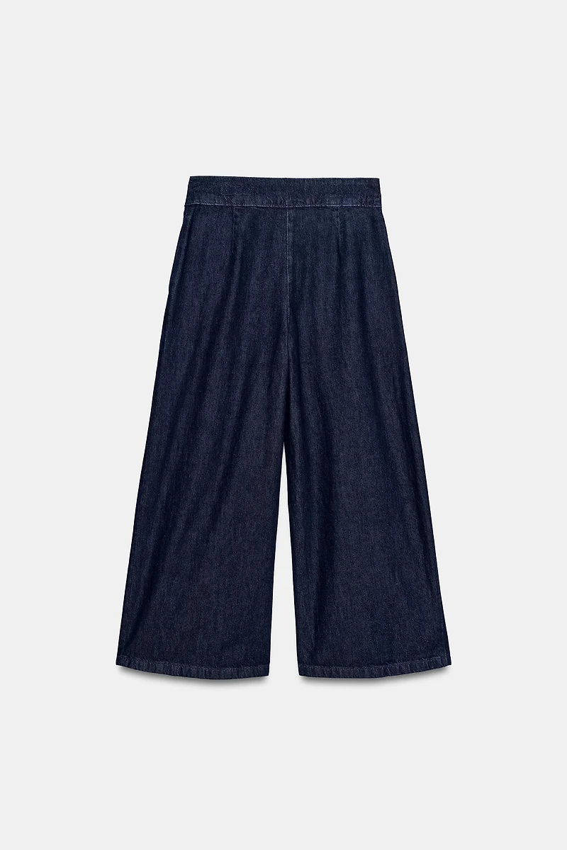 Z1975 HI-RISE CULOTTE JEANS WITH DARTS