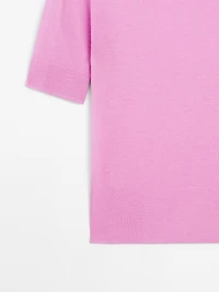 Pull en maille à manches courtes - STUDIO