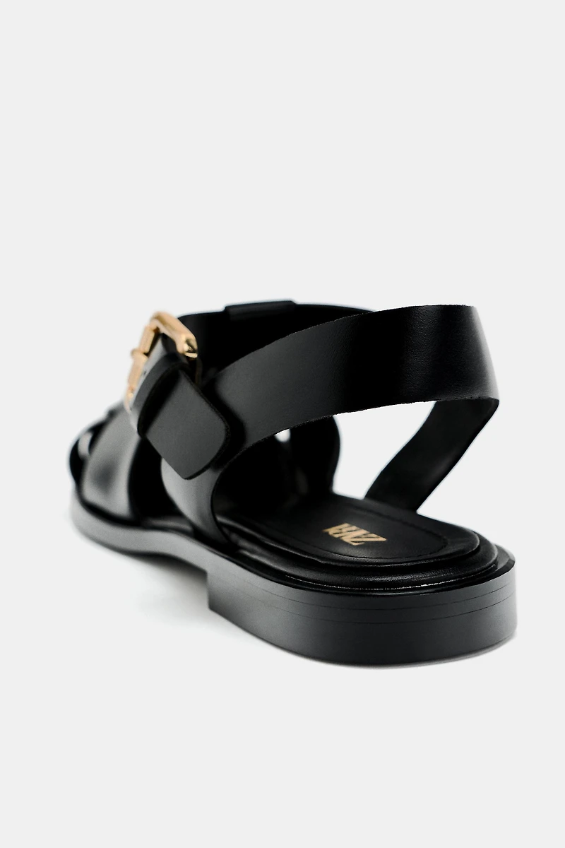 FLAT FISHERMAN SANDALS