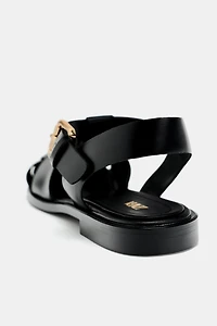 FLAT FISHERMAN SANDALS
