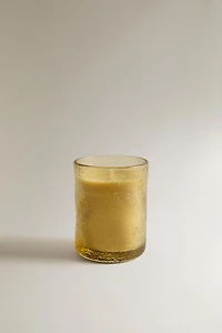 (155 G) INCENSE & ORANGE SCENTED CANDLE