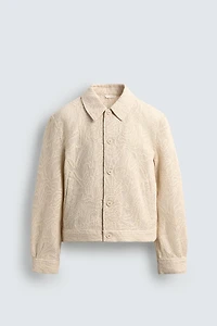 CROCHET TEXTURED JACKET