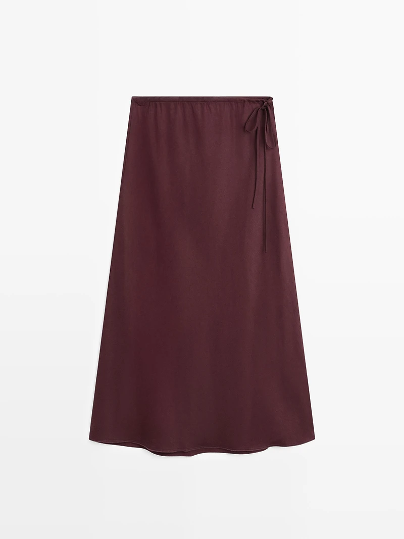 Pareo midi skirt