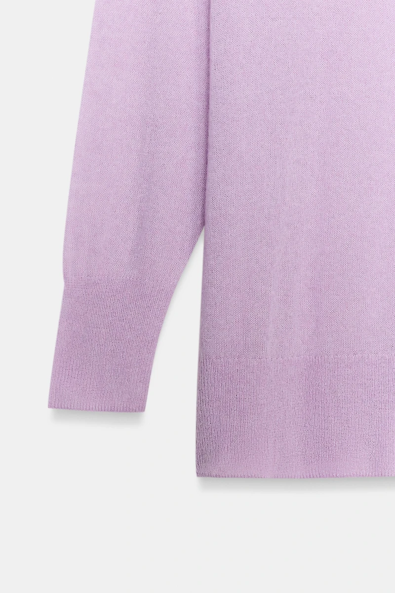 WOOL HIGH-NECK JUMPER