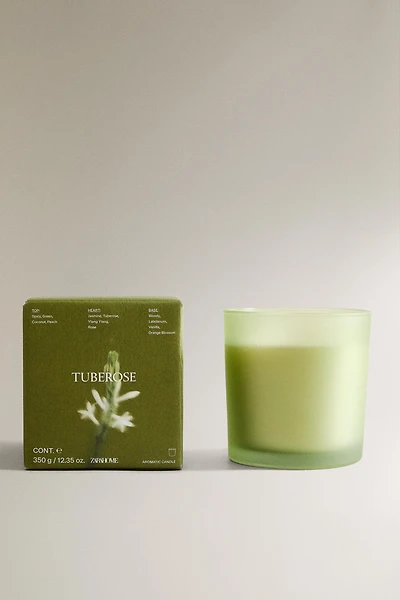 G) BOUGIE PARFUMÉE TUBEROSE