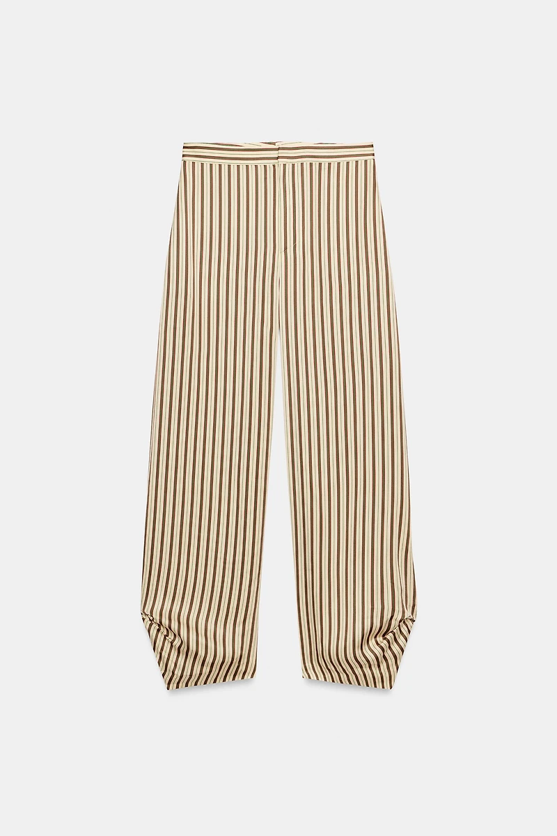 ZW COLLECTION STRIPED BALLOON PANTS