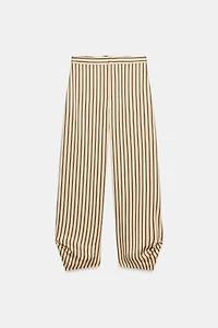 ZW COLLECTION STRIPED BALLOON PANTS