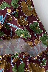 FLORAL PRINT ROMPER MADE WITH LIBERTY FABRIC