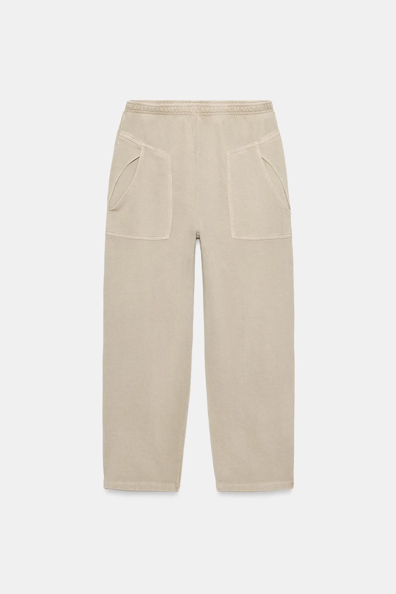COTTON POCKET TROUSERS