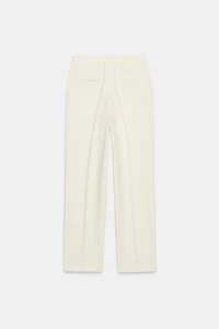 LOW-RISE STRAIGHT LEG PANTS