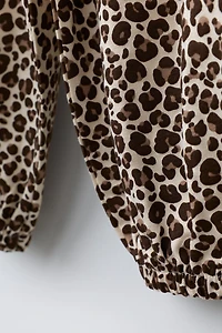 PANTALON BOUFFANT ANIMAL PRINT