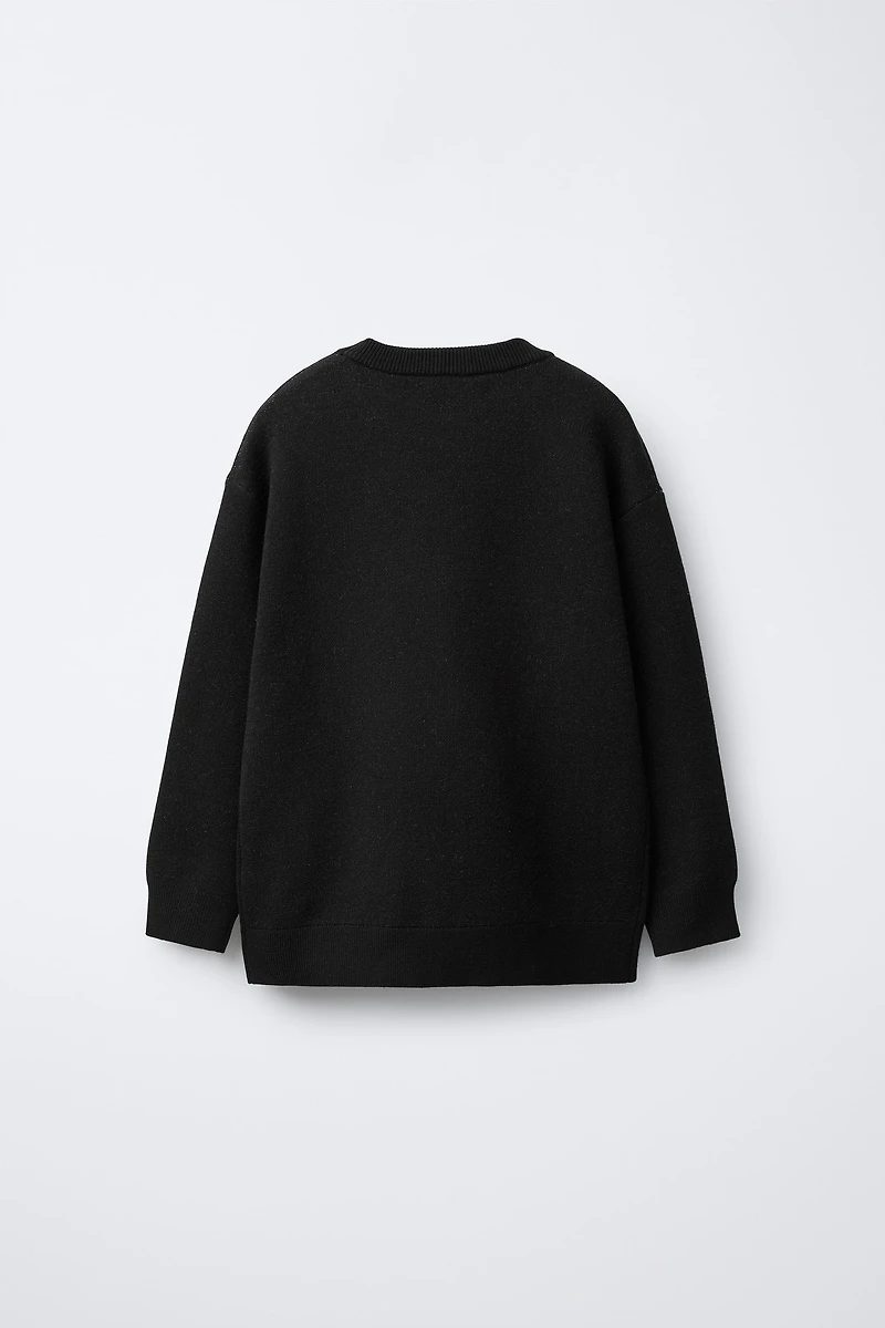 PULL EN MAILLE GRAFFITI