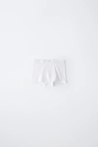 2-6 ANS/ LOT DE TROIS BOXERS UNIS DÉCOR ÉTIQUETTE
