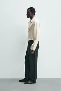 TEXTURED POLO SHIRT
