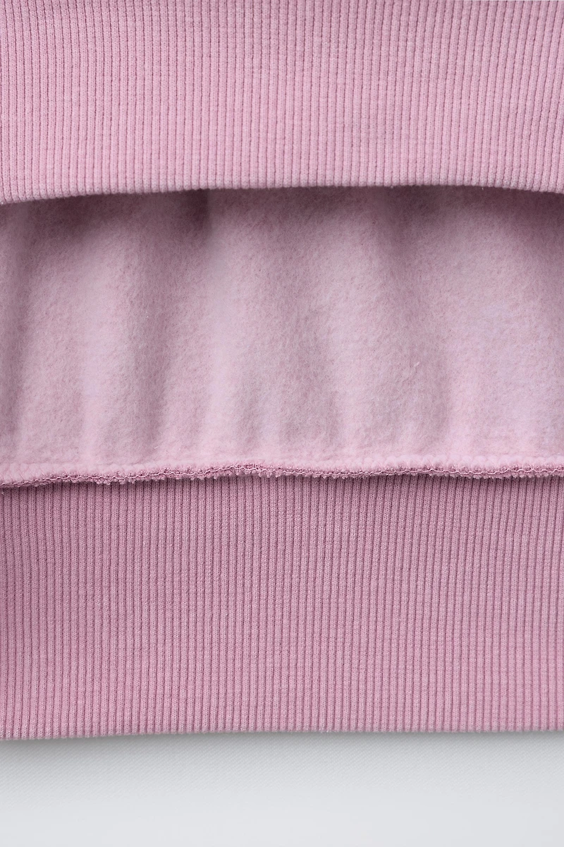 STUDDED HOODIE SWEATSHIRT