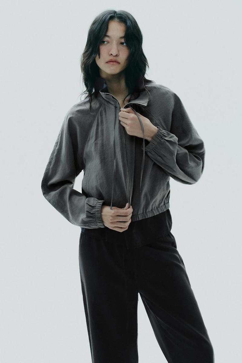 SWEATSHIRT JACKET