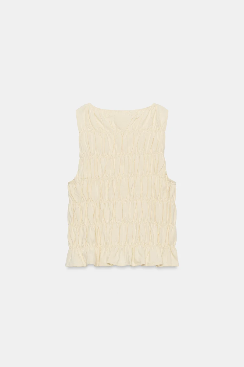 RUCHED TOP
