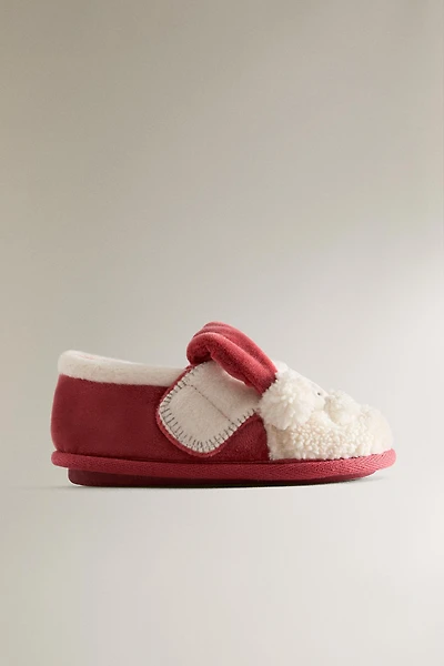 CHILDREN'S SANTA CLAUS CHRISTMAS SLIPPERS