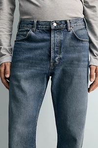 STRAIGHT BOOTCUT FIT JEANS