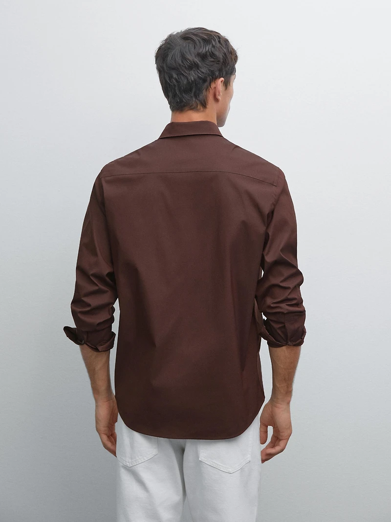 Slim fit stretch shirt
