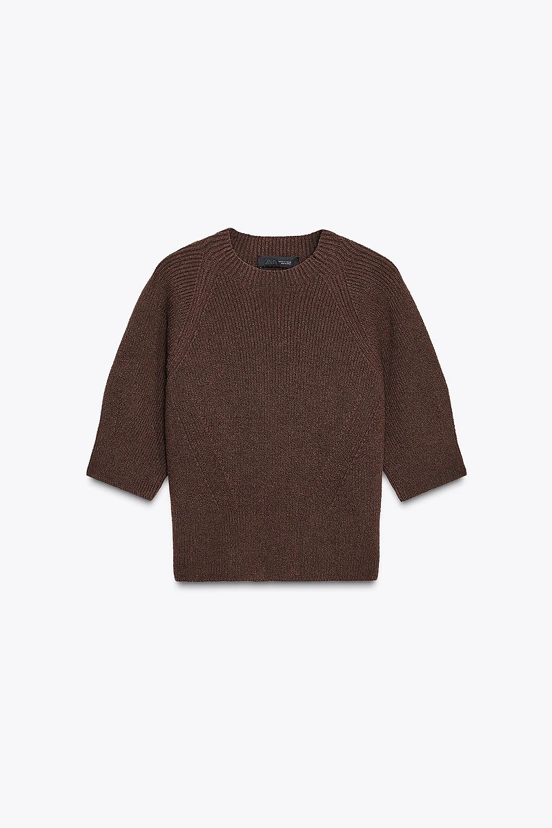 RIB KNIT SWEATER