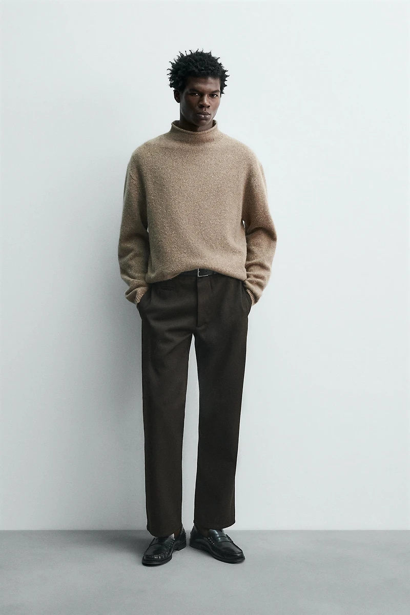 WOOL - SILK BOTTONATO SWEATER