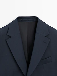 Veste de costume 100 % laine froide