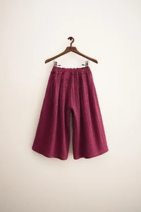ZARA TIMELESS - PANTALON IMPRIMÉ À CARREAUX