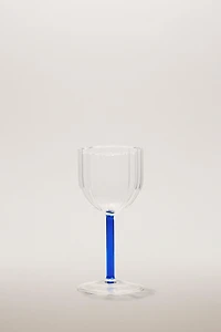 BOROSILICATE GLASS WITH COLORED STEM