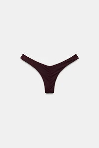 BAS DE BIKINI PLISSÉ